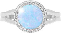 JSB Bijoux Opál Swarovski kristály kövekkel Light Blue 92700025l-bl (Ag925/1000, 2, 3 g)