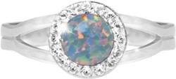 JSB Bijoux Opál Swarovski Australian Shadow kristály kövekkel 92700040aust (Ag925/1000, 2, 08 g)