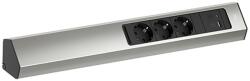 Bachmann Prelungitor Bachmann - CASIA 2, 3x Schuko, USB A+C, 2 m, inox (932.006)