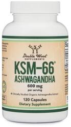 Double Wood Supplements Ashwagandha KSM-66, 120 capsule, Double Wood