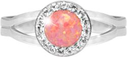 JSB Bijoux Opál Swarovski kristály kövekkel Peach Pastel 92700040pea (Ag925/1000, 2, 08 g)