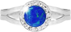 JSB Bijoux Opál Swarovski Dark Blue kristálykövekkel 92700040dbl (Ag925/1000, 2, 08 g)