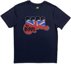 The Beatles Guitar & Flag Navy Blue XL Риза (BEATTEE70MN04)