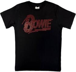 David Bowie Logo (Embellished) Black L Риза (BOWPTS12MB03)