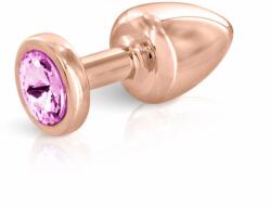 Hidden Eden Малко метално анално бижу Hidden Eden Pink Gold XS