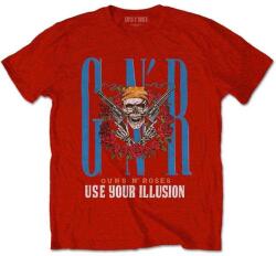 Guns N' Roses Bandana Skull Red L Риза (GNRTS130MR03)