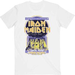 Iron Maiden Powerslave Japan Flyer White L Риза (IMTEE127MW03)