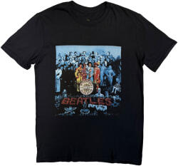 The Beatles Sgt Pepper Blue (Back Print) Black M Риза (<![CDATA[BEATTEE331MB02]]>)