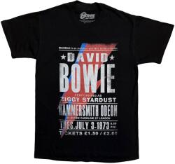 David Bowie Hammersmith Odeon Black XL Риза (BOWTS28MB04)
