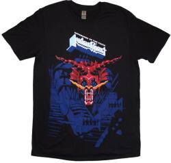 Judas Priest Defenders Blue Тениска с къс ръкав Black L (JPTEE13MB03)