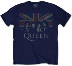 Queen Vintage Union Jack Navy Blue XL Риза (QUTS12MN04)