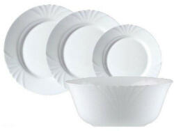 Luminarc Cadix étkészlet 19 részes fehér (26102426630)