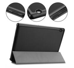 Tactical Book Tri Fold iPad Air ( 2020 / 2022 / 2024 / 2025 ), flip tok, fekete (57983121566) (57983121566) - aqua