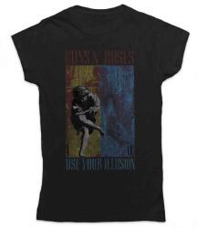 Guns N' Roses Use Your Illusion Black L Дамски Риза (GNRTS51LB03)