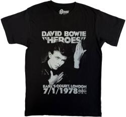 David Bowie Heroes Earls Court Black M Риза (BOWTS06MB02)