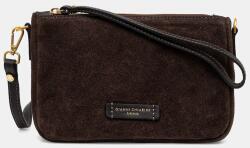 Gianni Chiarini keresztpántos táska női velúrbőr NORA POUCH - barna Univerzális méret - answear - 42 990 Ft