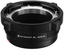K&F Concept PL-RF bajonett-adapter PL objektívhez - Canon RF váz (High-precision lens adapter PL-EOS R, Mount Adapter)
