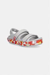 Crocs gyerek szandál CROCBAND CRUISER GLOW CONFETTI BAND SANDAL T - szürke 20/21