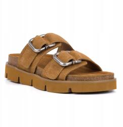 VENEZIA Női flip-flop papucs Venezia V586-05750 barna bőr kényelmes méret 37 Sellecti (V586-05750 brązowe)