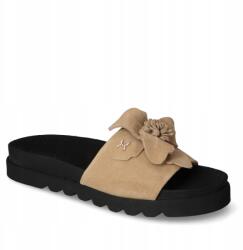 Karino Flip-flop papucs Karino 5820/001-P Homok velúr 36 (5820/001-P)