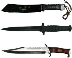 DEPOX Set macete DEPOX®, Rambo Style, editie de colectie, otel, multicolor (1464)