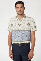 GUESS Férfi Ing Casual Viszkóz Rövid Ujjú Gallér M-es