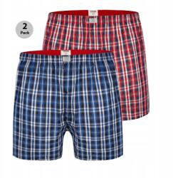 D555 férfi rövidnadrág Plaid 2 db oversized 5XL méret