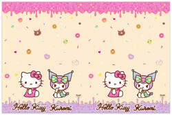Disney Hello Kitty kuromi műanyag asztalterítő 120x180 cm Nr1