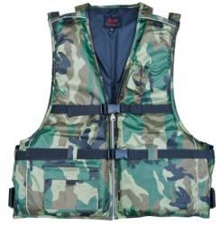 Gonefishing Vesta salvare Gonefishing® GNFSV9, camuflaj verde, maxim 140 kg (GNFSV9)