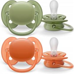 Philips Avent Ultra Soft SCY965 02 Fogszabályzó etetőcumi 18m+ 2db BPA-mentes (SCY965 02)