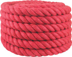 vidaXL Franghie din Jute Rosu 100% jute Tossa GartenMobel Dekor (42011741)