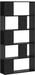 vidaXL Biblioteca Stejar negru 80, 5 x 23, 5 x 162, 5 cm PB GartenMobel Dekor (8010956) Biblioteca