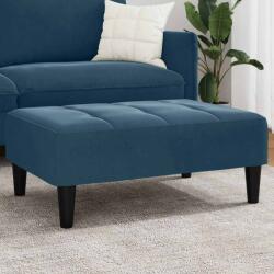 vidaXL Taburet, albastru, 77x55x31 cm, catifea GartenMobel Dekor (4007365)