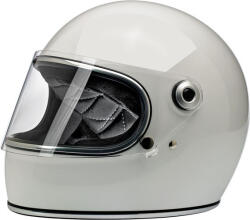 Biltwell Gringo S Alb lucios Cască Moto Față întreagă DOT / ECE 22.05 1003-804-101 (1003-804-101)