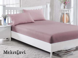 Garyfallo Cearceaf De Pat Dublu Hugger Din Cauciuc Violet Bumbac Garofano 160x200+30m (KYS-1342)