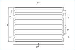 VALEO 817741 Condensator climatizare