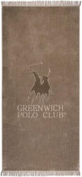 Greenwich Polo Club Prosop De Plajă Pareo Din Bumbac Maro Cu Franjuri 190x90cm 267901903625 (267901903625) Prosop