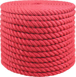 vidaXL Franghie din Jute Rosu 100% jute Tossa GartenMobel Dekor (42011723)