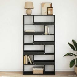 vidaXL raft de carti Stejar negru 100 x 33 x 156, 5 cm Lemn compozit GartenMobel Dekor (3446641) Biblioteca