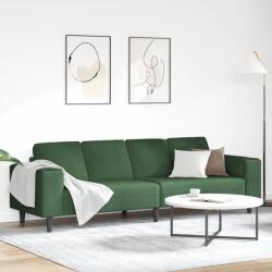 vidaXL Canapea Verde închis 250 x 77 x 76 cm Tesatura din corduroy GartenMobel Dekor (3335105) Canapea