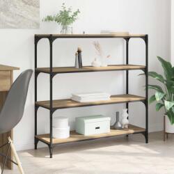 vidaXL Dulap pentru carti Stejar Artizanal 100 x 33 x 100 cm GartenMobel Dekor (881118) Biblioteca