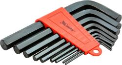 MTX Set de chei MTX - HEX, 9 piese, 2-12 mm, scurte, oxidate (112229) Cheie imbus