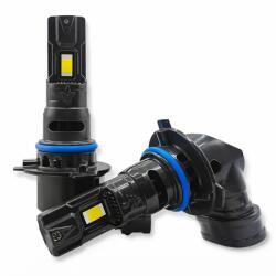Autorey Set 2 Becuri LED HB4 (9006) AUTOREY Premium 20000LM 4300K 35W 12V-24V Plug & Play Lumina Alb Natural Tehnologie CSP Faruri Proiectoare Ceata Auto Camion (AR-49)
