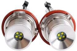 AutoREY Set 2 Becuri Led Marker 40w, AutoREY®, Premium, Angel Eyes BMW Seria 1 E87, Seria 5 E39, Seria 5 E60, E61, Seria 6 E63, E64, Seria 7 E65, E66, X5 E53, E83, X3, Culoare Portocalie (AR-55)