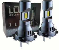 Autorey Set 2 becuri LED H7, 55W, lumina alb-rece, 25.000 Lumeni, Fara cablu si ventilator inclus (AR-1)