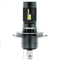 AutoREY Set 2 becuri LED H4, 55W, lumina alb-rece, 25.000 Lumeni, Fara cablu si ventilator inclus (AR-29)