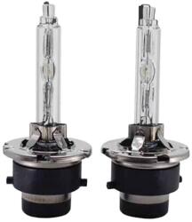 AutoREY Set 2 becuri xenon D2S Premium, soclu metalic Quick Start, Lumina Alb Rece 6000k (AR-32)