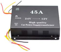 Autorey Convertor 24v in 12v 45A pentru Camioane, Auto, Utilaje (A027)