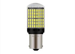 Autorey Bec LED Canbus 1156/BAU15S PY21W 3014, 144 LED-uri Marsarier, Lumini de Zi, Daylight (A397)