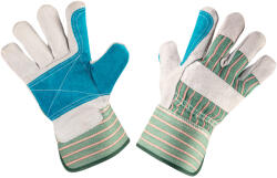 NEO TOOLS Manusi de lucru, din piele de bovina gri/albastru, marimea 10.5, 97-652 (97-652)